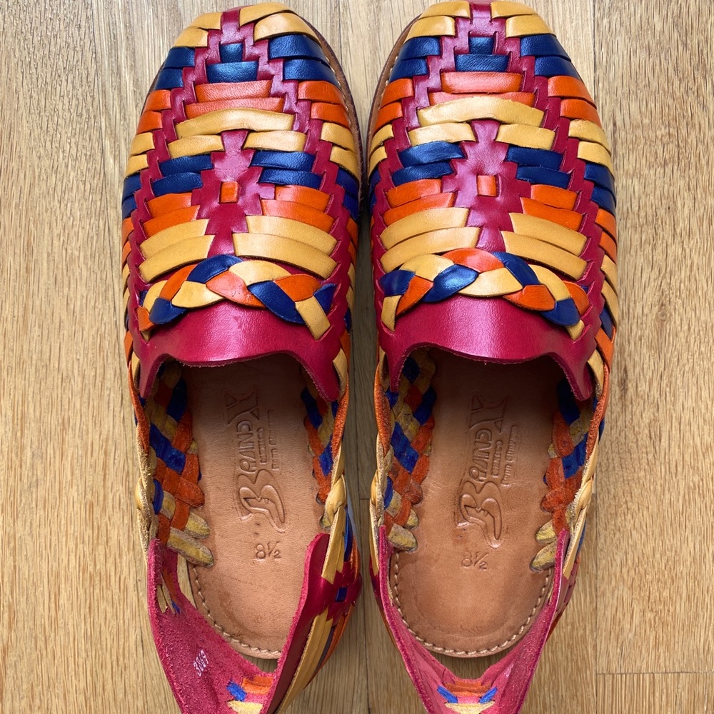 Fun colorful huaraches